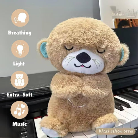 Breathing Teddy Bear with Soothing Music™ – Anxiety Relief Plush Toy for Kids & Adults